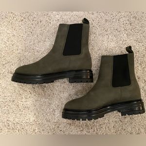 Jenni Kayne Brooklyn Lug Boot - Forest - size 36